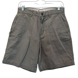 Columbia Women's Shorts‎ Size 8 Outdoor Hiking Casual Walking Khaki Green